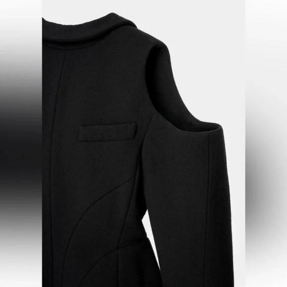 ZARA WOOL BLAZER DRESS LIMITED EDITION - Picture 4 of 8